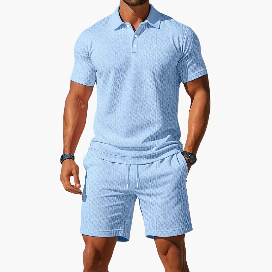 Cole | Summer Polo &amp; Shorts Set