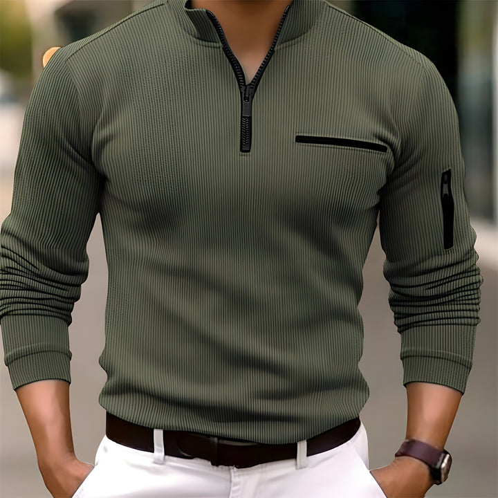 Sylvester | Long-sleeve zip-up top