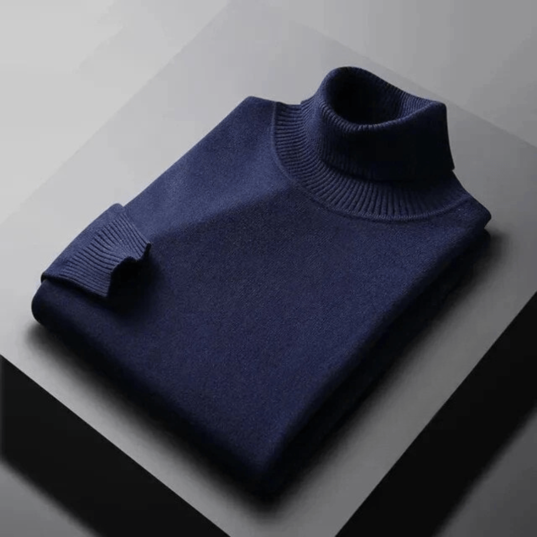 Avery | Soft Ribbed Turtleneck Sweater