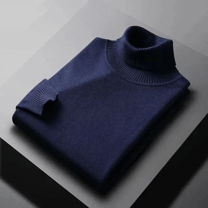 Avery | Soft Ribbed Turtleneck Sweater