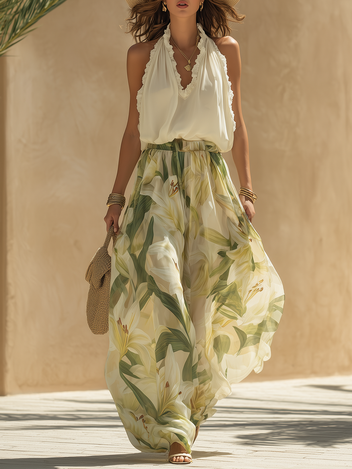 Gloria | Elegant Summer Maxi Dress