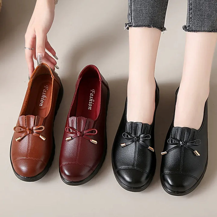 Vivienne | Cushioned Platform Loafers