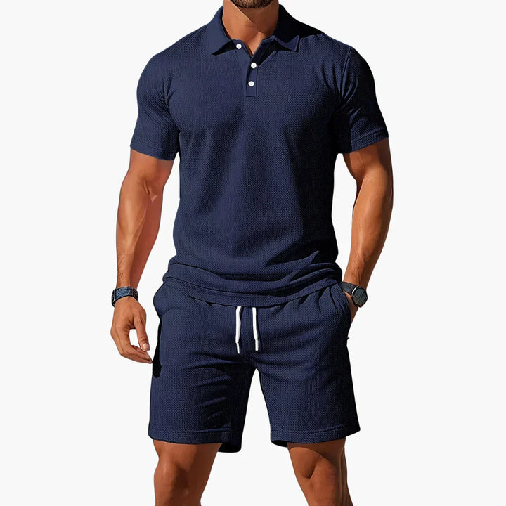 Cole | Summer Polo &amp; Shorts Set