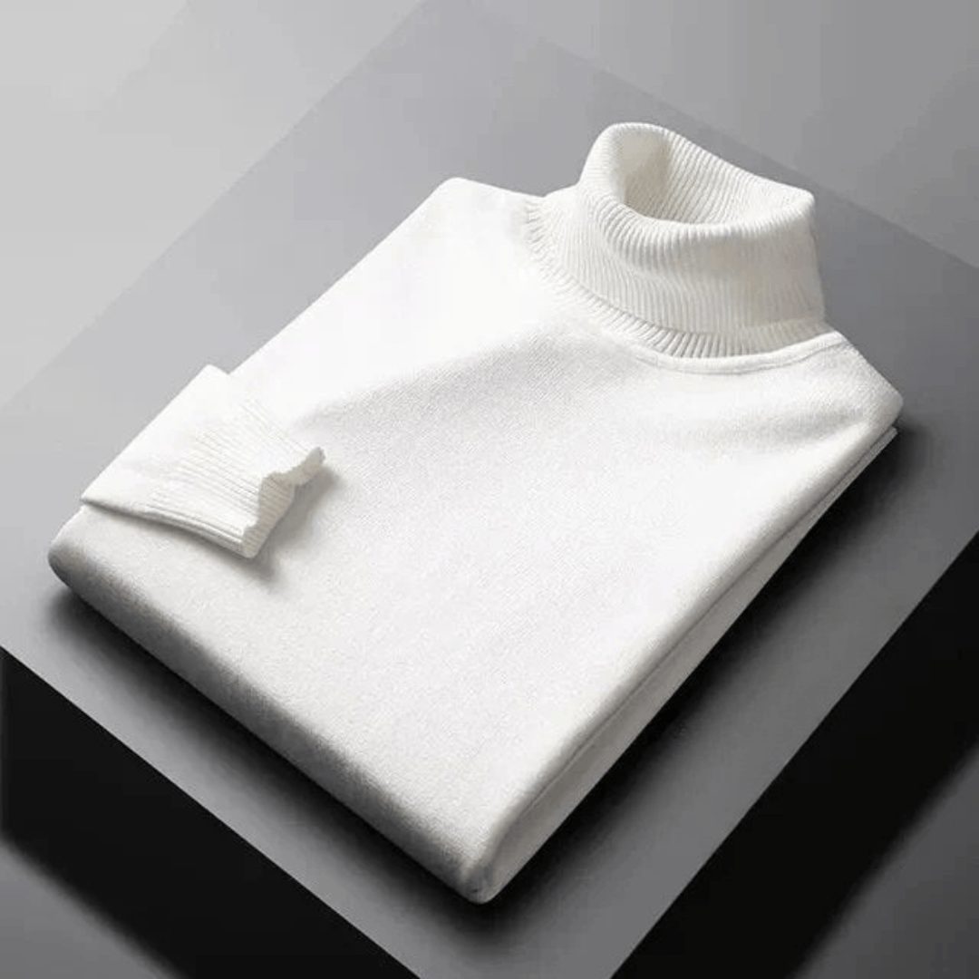 Avery | Soft Ribbed Turtleneck Sweater