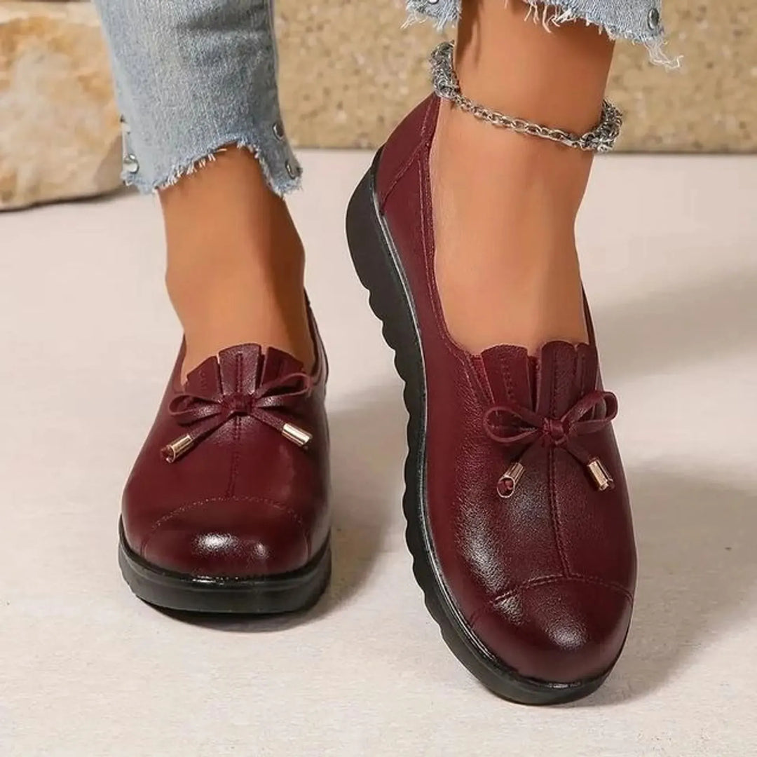 Vivienne | Cushioned Platform Loafers