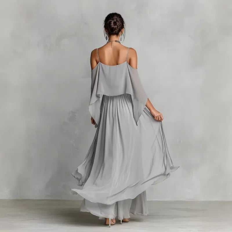 Veloura | Elegant Flowing Maxi Dress