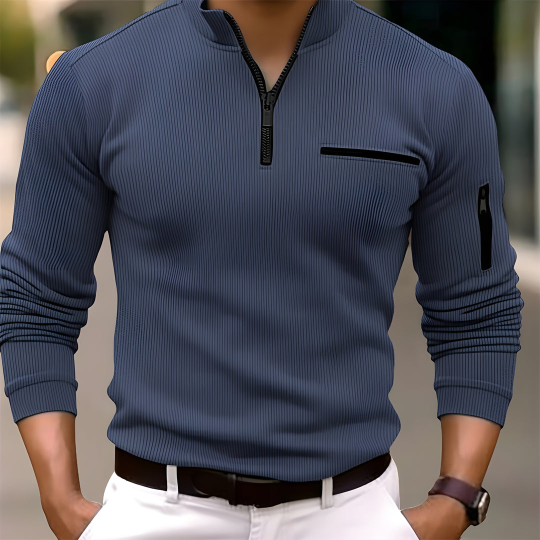 Sylvester | Long-sleeve zip-up top