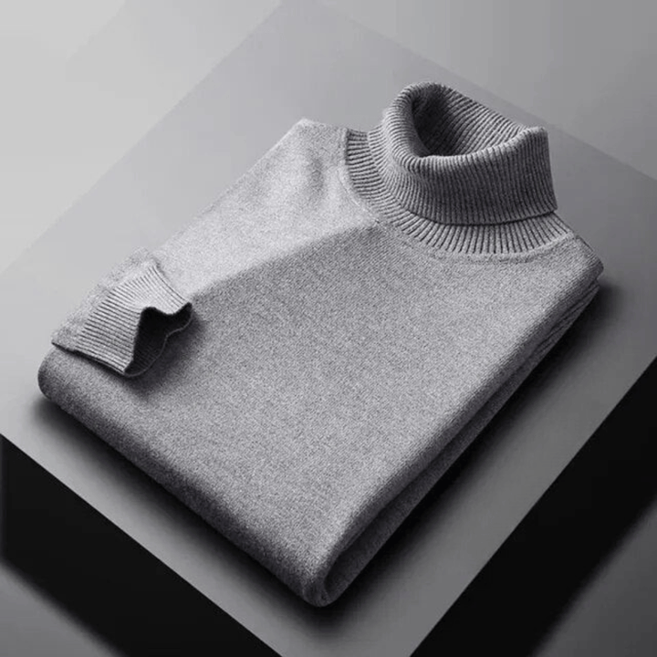 Avery | Soft Ribbed Turtleneck Sweater