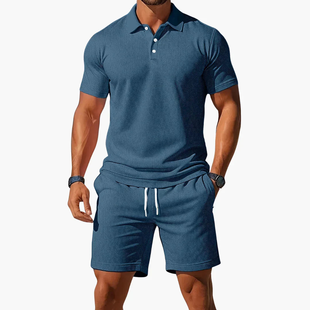 Cole | Summer Polo &amp; Shorts Set