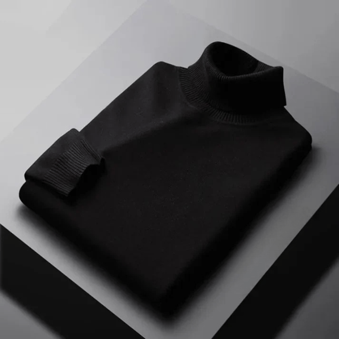 Avery | Soft Ribbed Turtleneck Sweater