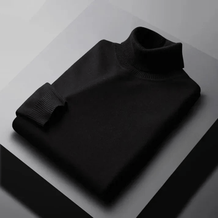 Avery | Soft Ribbed Turtleneck Sweater