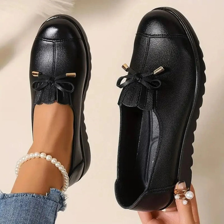 Vivienne | Cushioned Platform Loafers