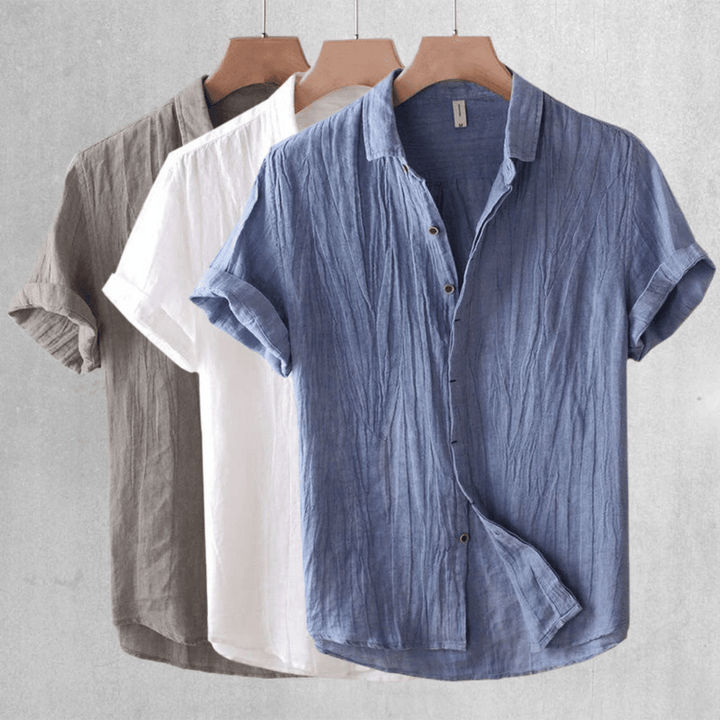 Owen | Lightweight Linen Button Shirt