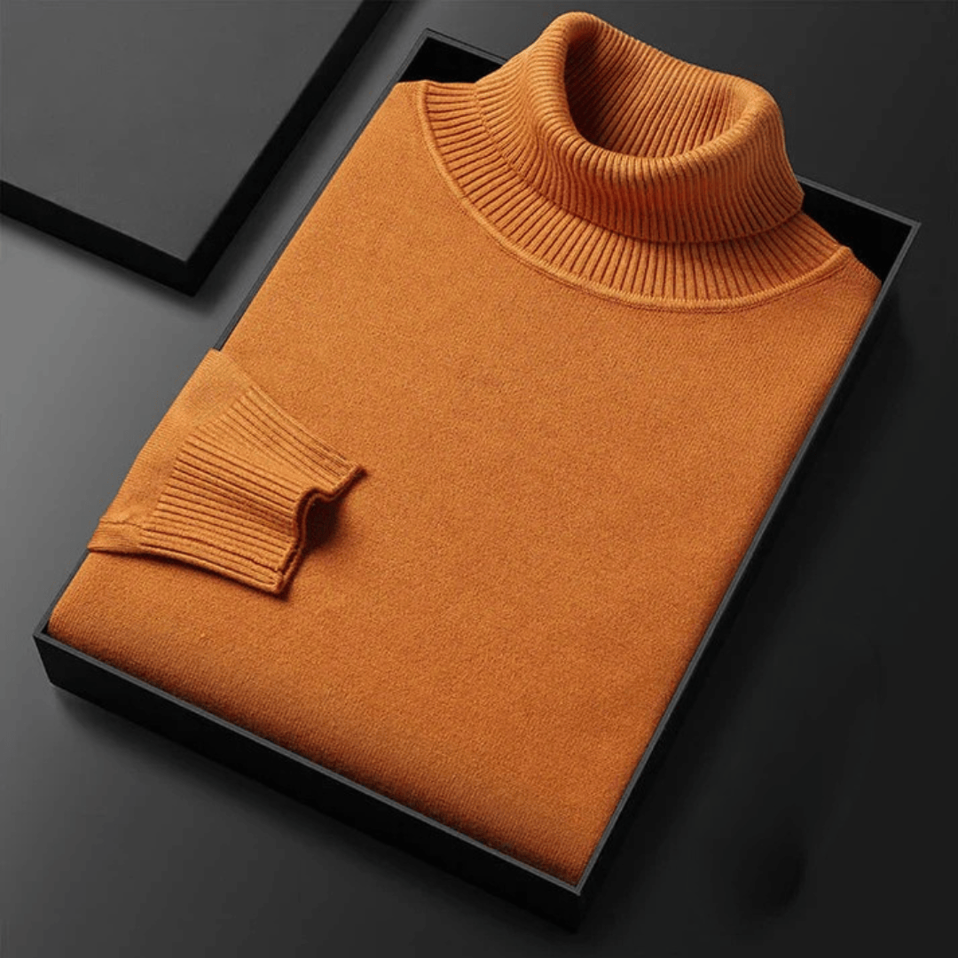 Avery | Soft Ribbed Turtleneck Sweater