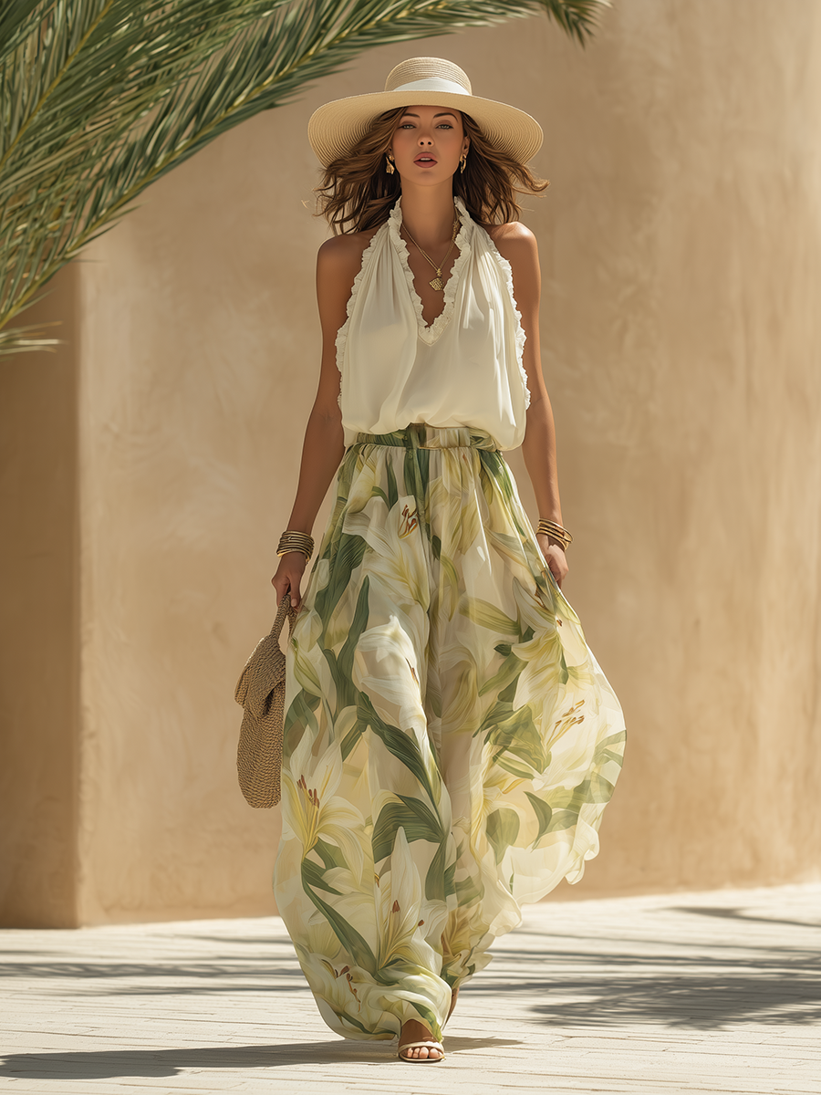 Gloria | Elegant Summer Maxi Dress