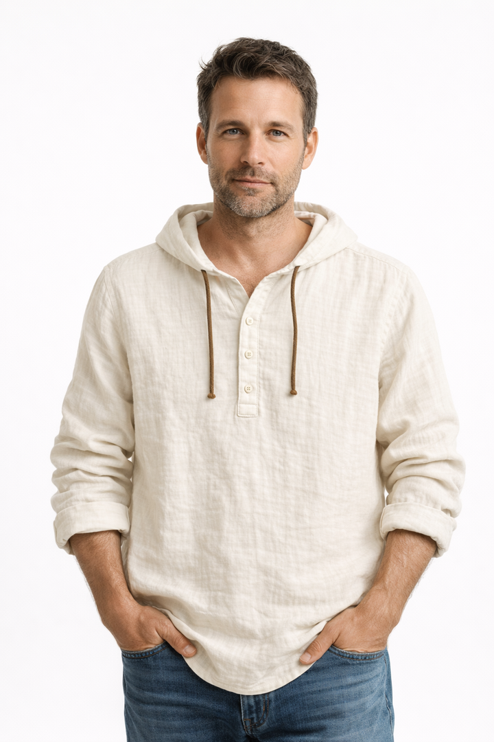 Liam™ | Casual Hooded Shirt