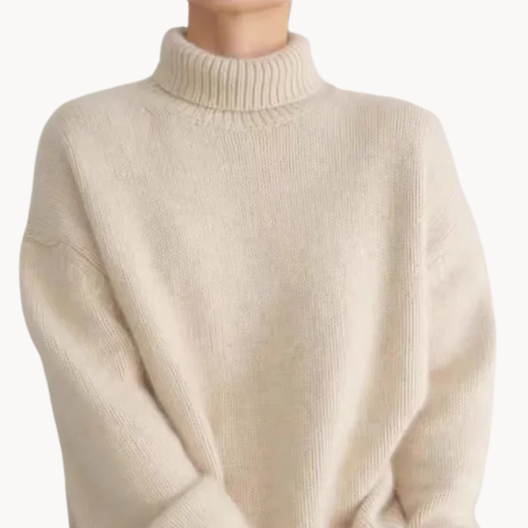 Juliette | Elegant Fine Knit Turtleneck