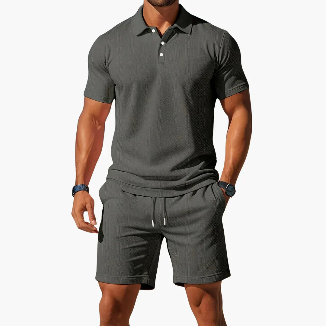 Cole | Summer Polo &amp; Shorts Set