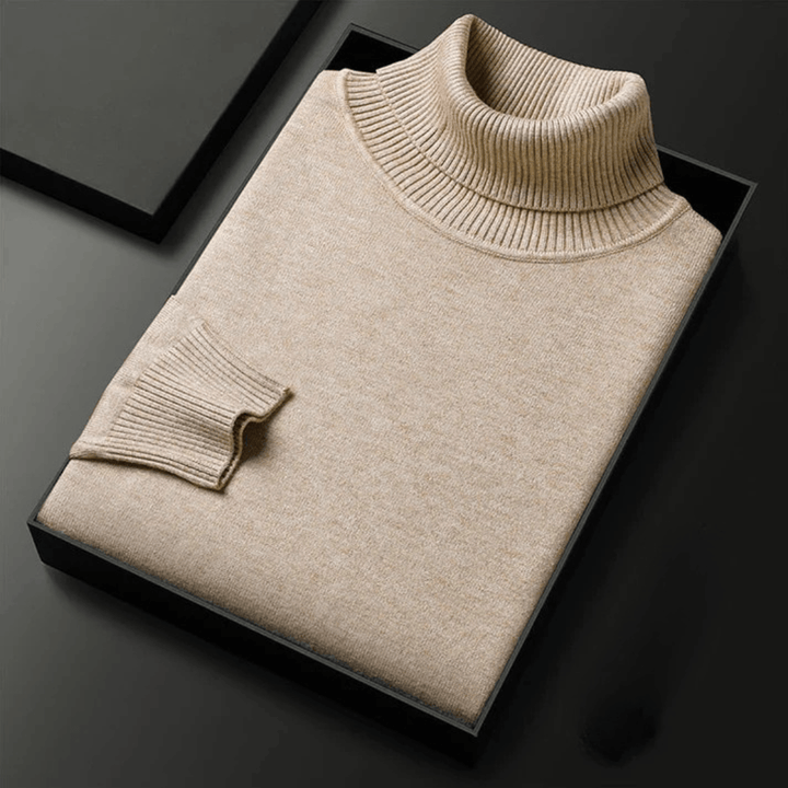 Avery | Soft Ribbed Turtleneck Sweater