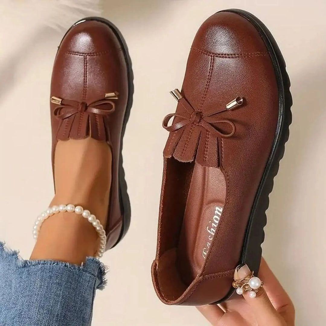 Vivienne | Cushioned Platform Loafers