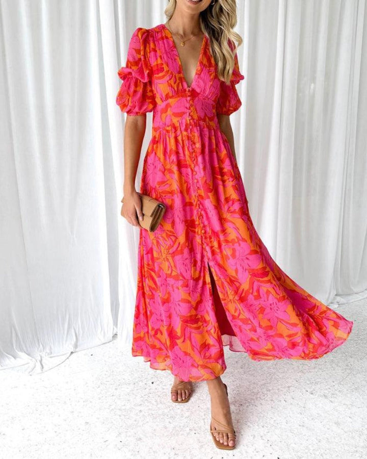 Seraphina | Floral Summer Maxi Dress