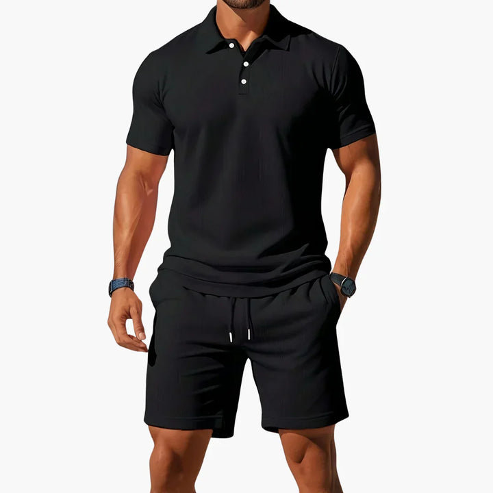 Cole | Summer Polo &amp; Shorts Set