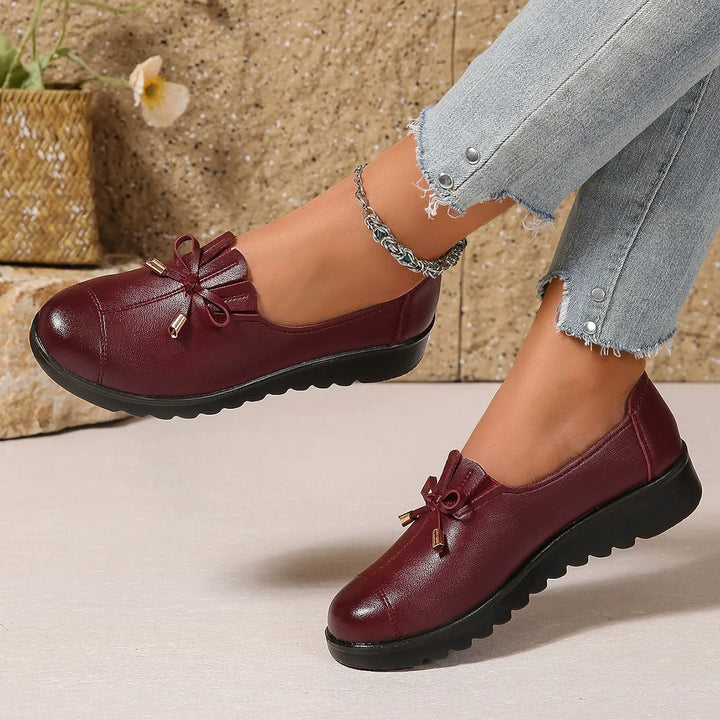 Vivienne | Cushioned Platform Loafers