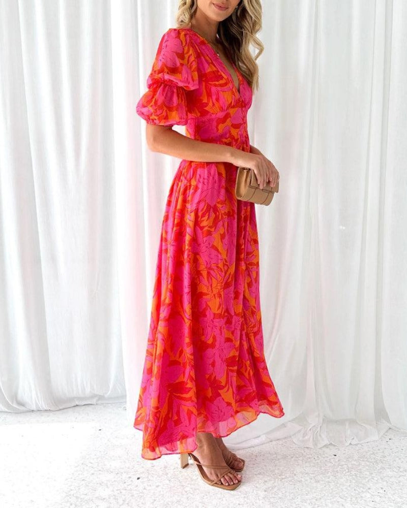 Seraphina | Floral Summer Maxi Dress
