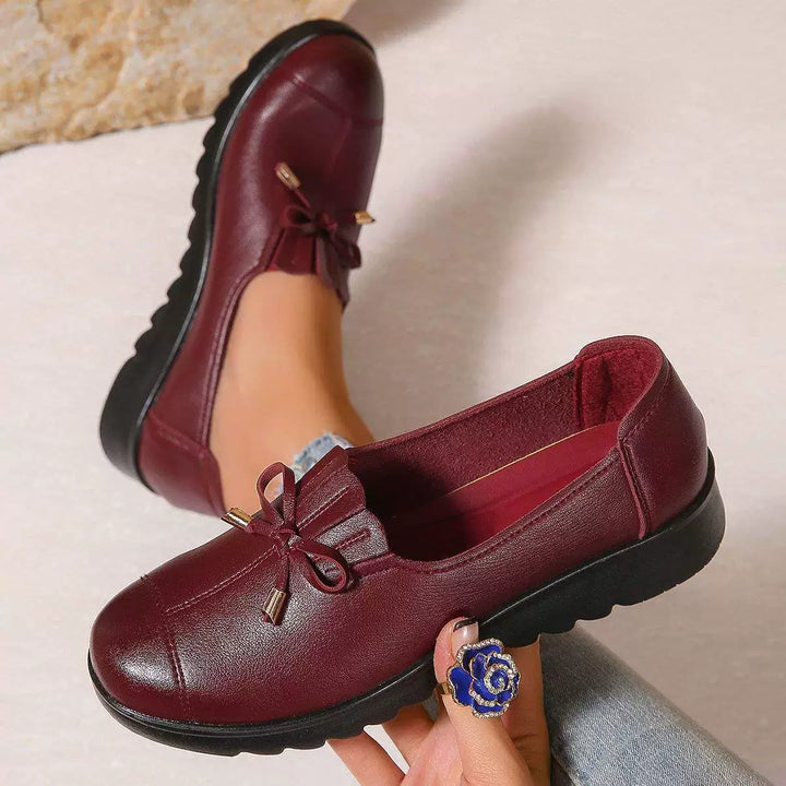 Vivienne | Cushioned Platform Loafers