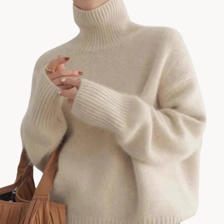 Juliette | Elegant Fine Knit Turtleneck
