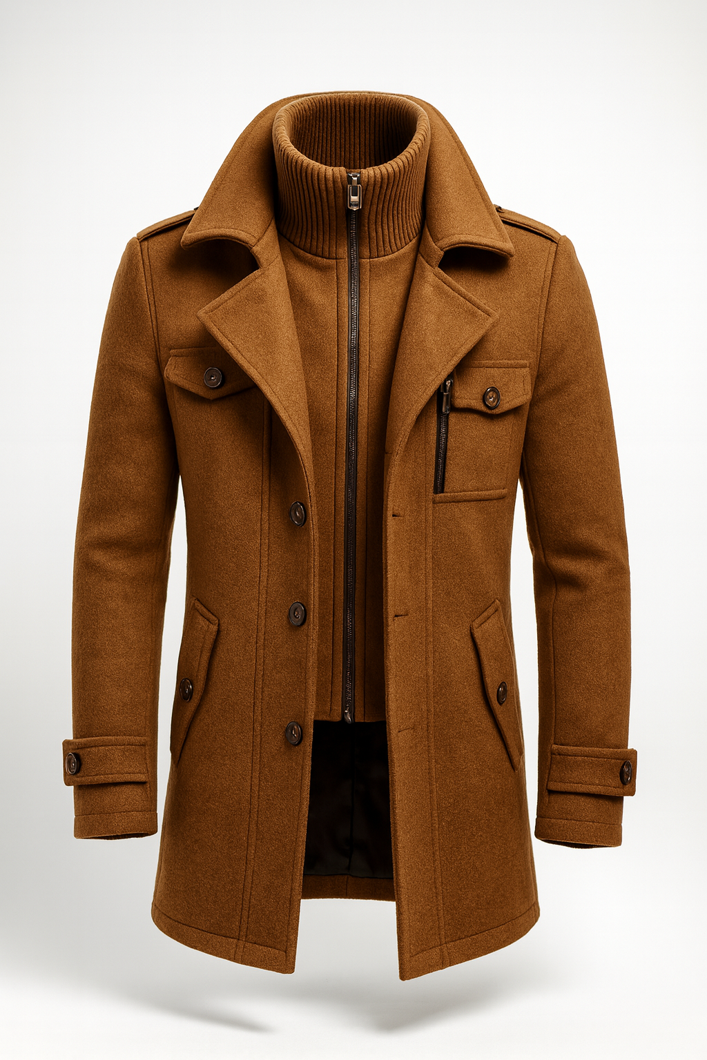 Marcus  | Timeless Winter Overcoat