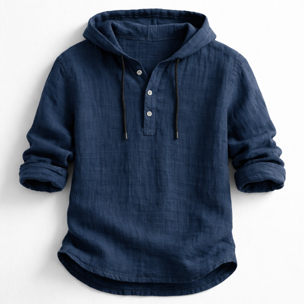 Liam™ | Casual Hooded Shirt