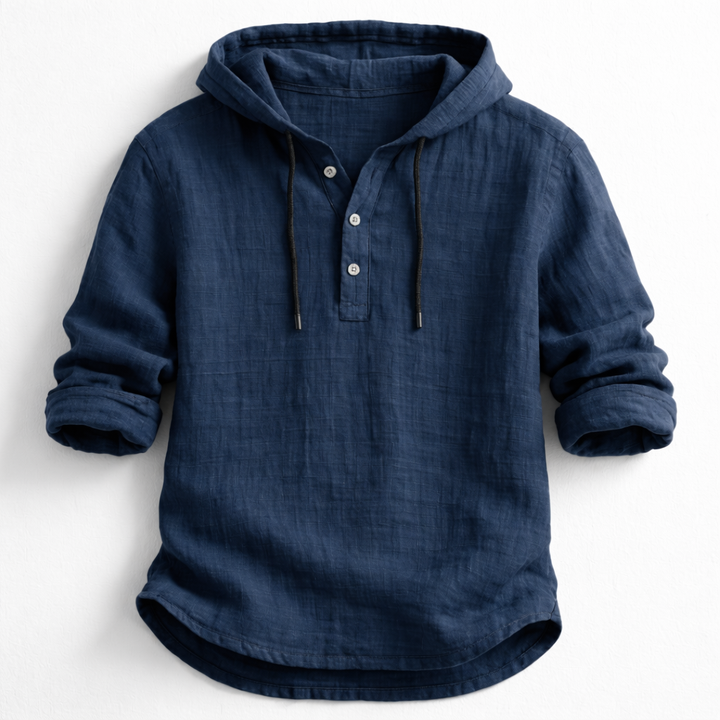 Liam™ | Casual Hooded Shirt