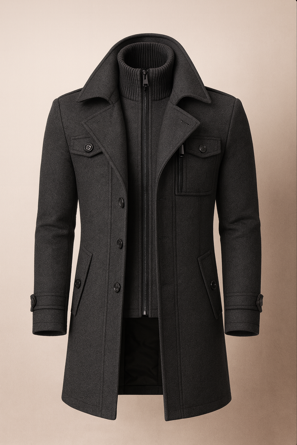 Marcus  | Timeless Winter Overcoat