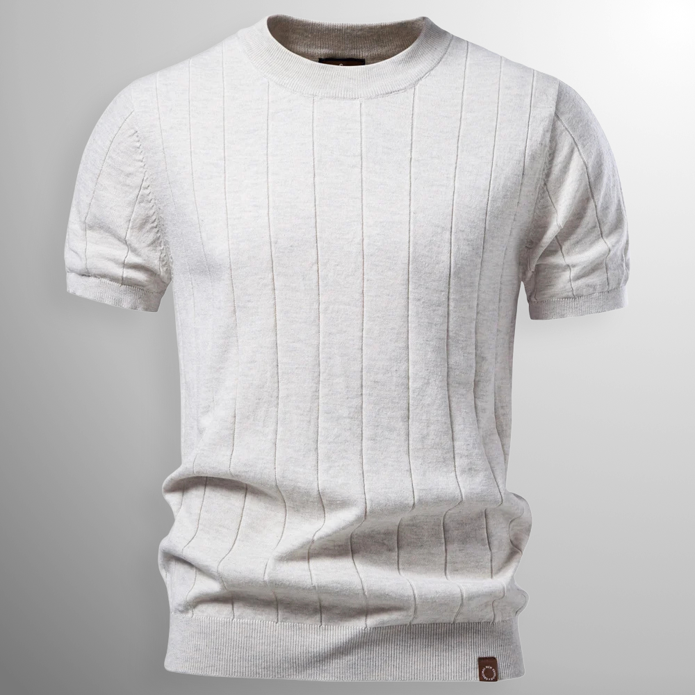 Charles | Knit Comfort T-Shirt