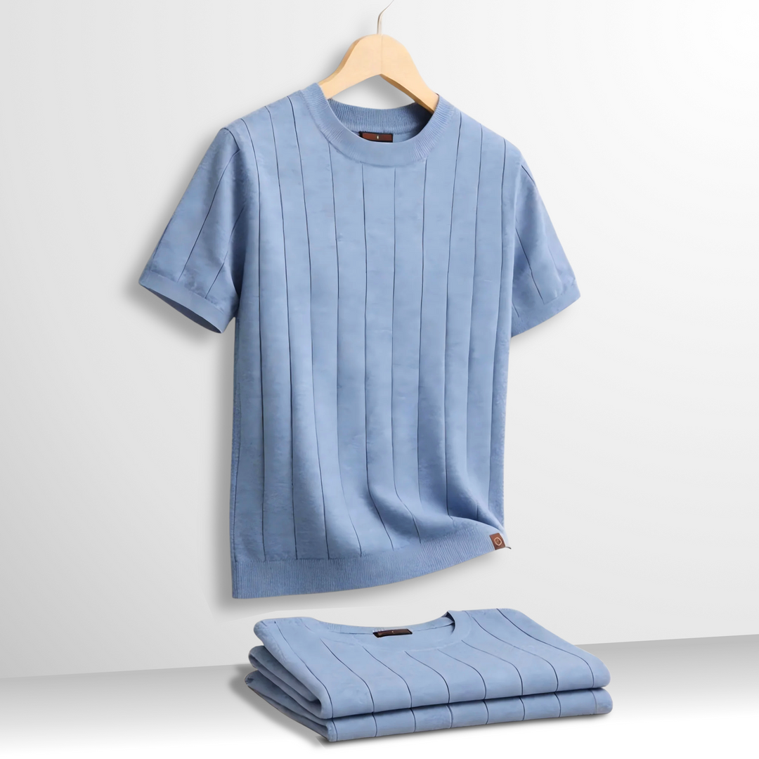 Charles | Knit Comfort T-Shirt