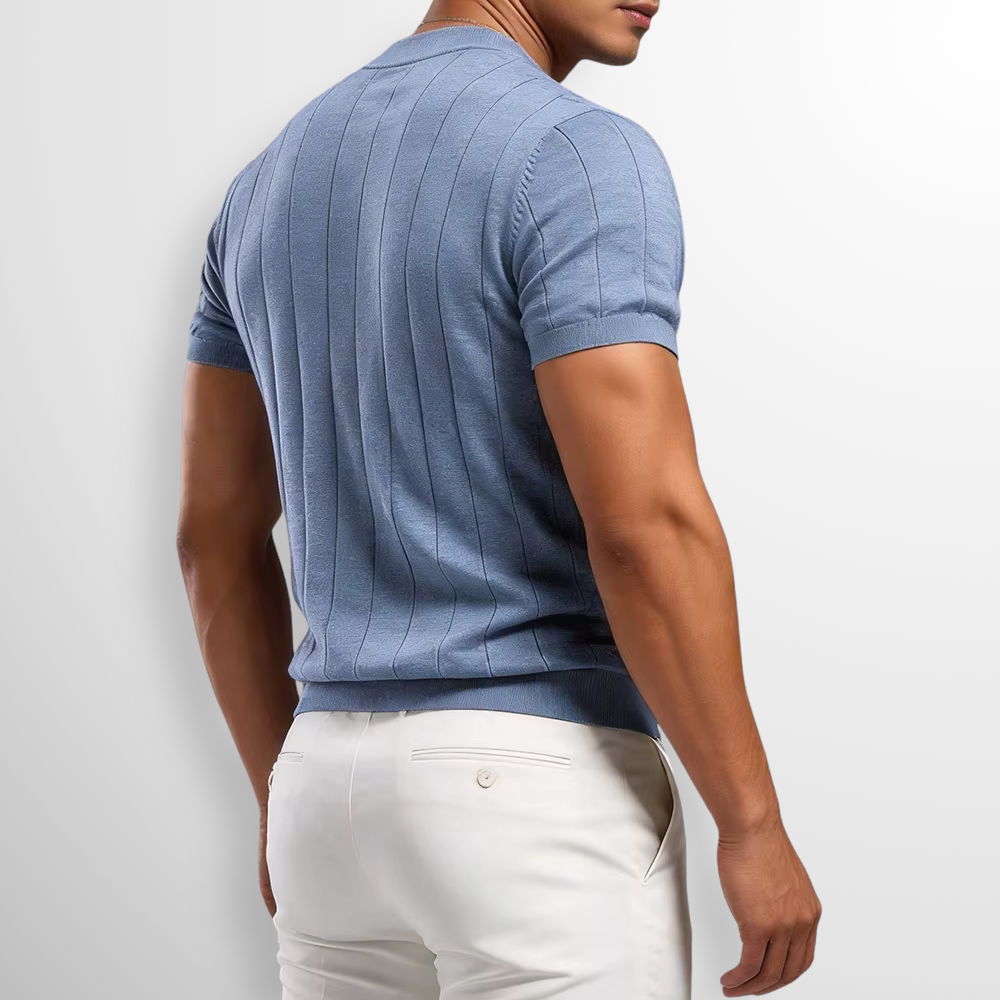 Charles | Knit Comfort T-Shirt