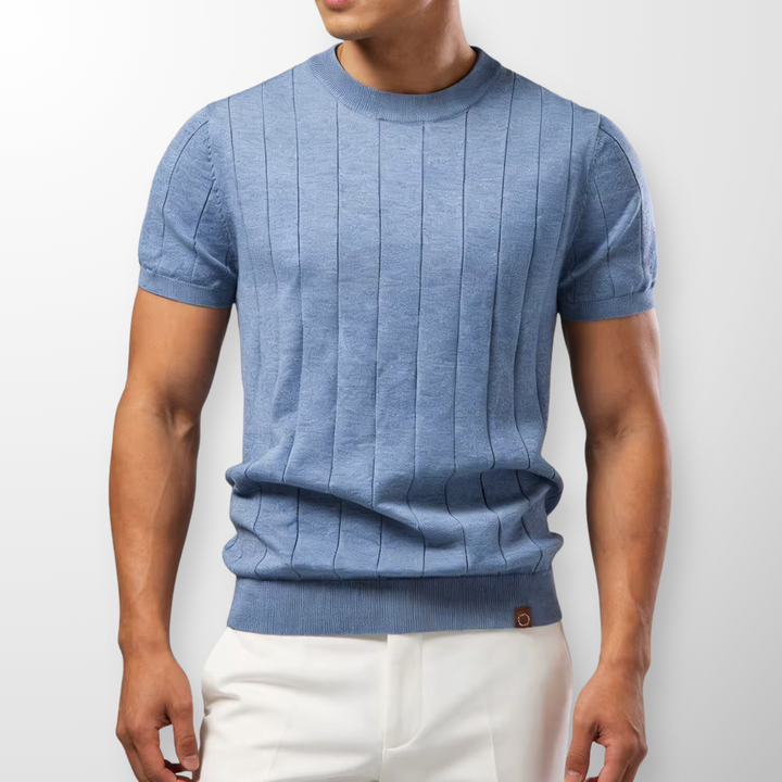 Charles | Knit Comfort T-Shirt