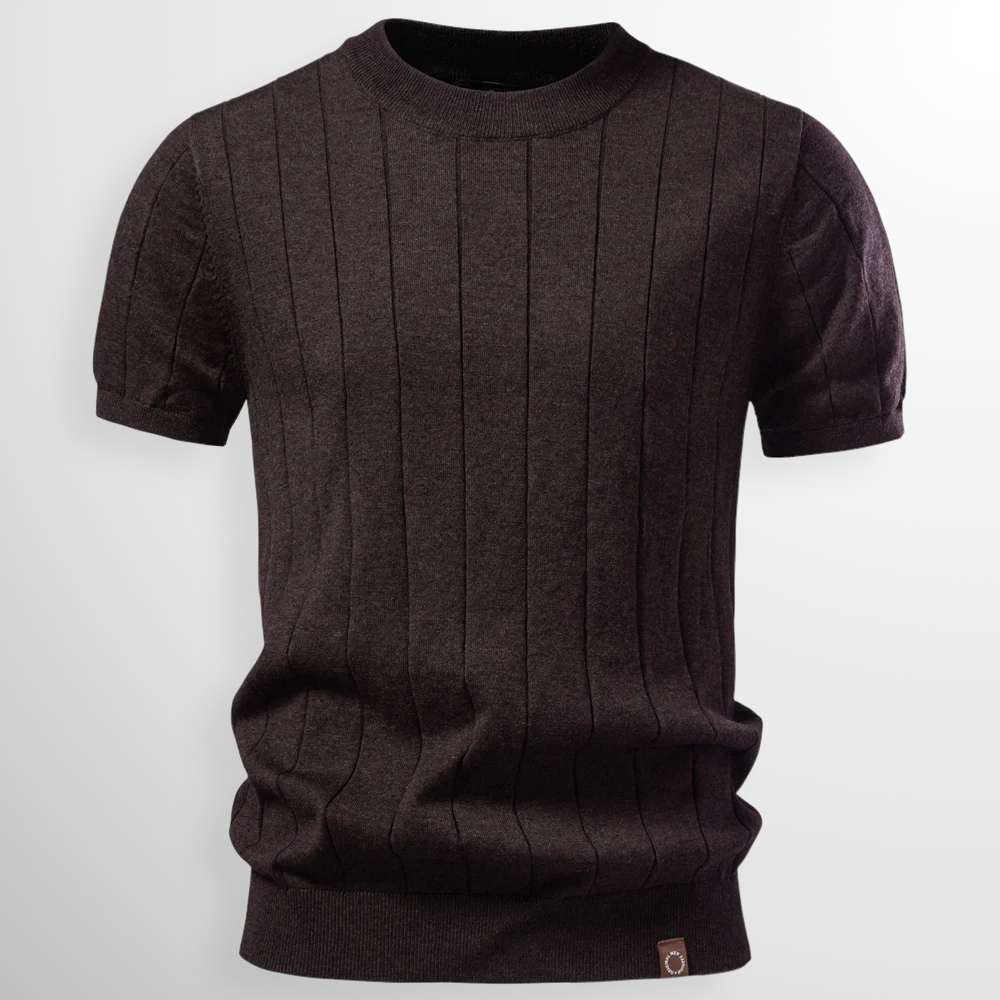 Charles | Knit Comfort T-Shirt