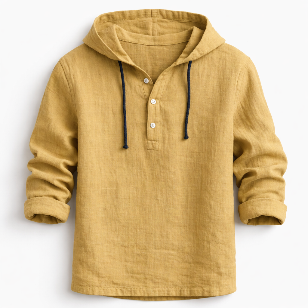Liam™ | Casual Hooded Shirt