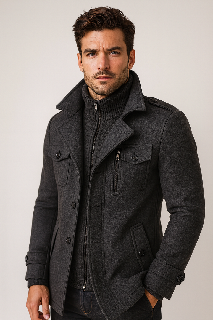 Marcus  | Timeless Winter Overcoat