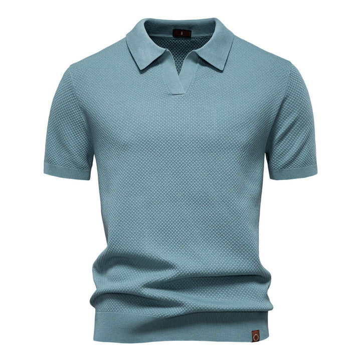 Ethan | Textured Polo
