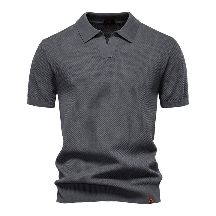 Ethan | Textured Polo