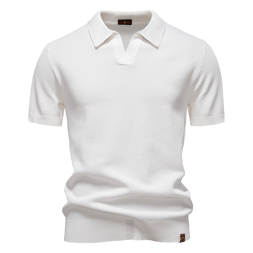 Ethan | Textured Polo