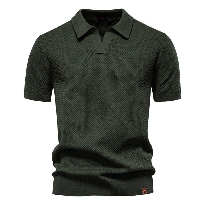 Ethan | Textured Polo