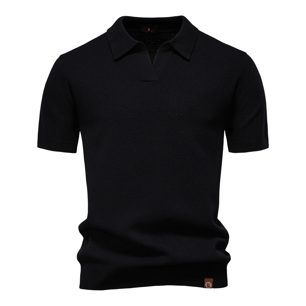 Ethan | Textured Polo