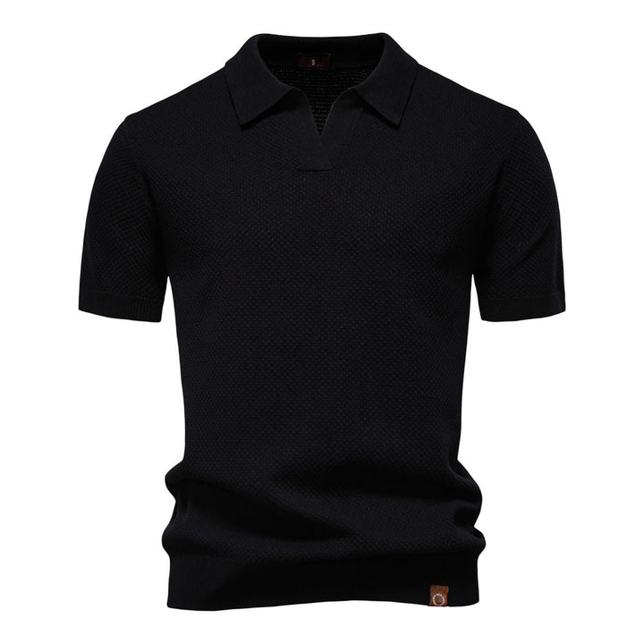 Ethan | Textured Polo
