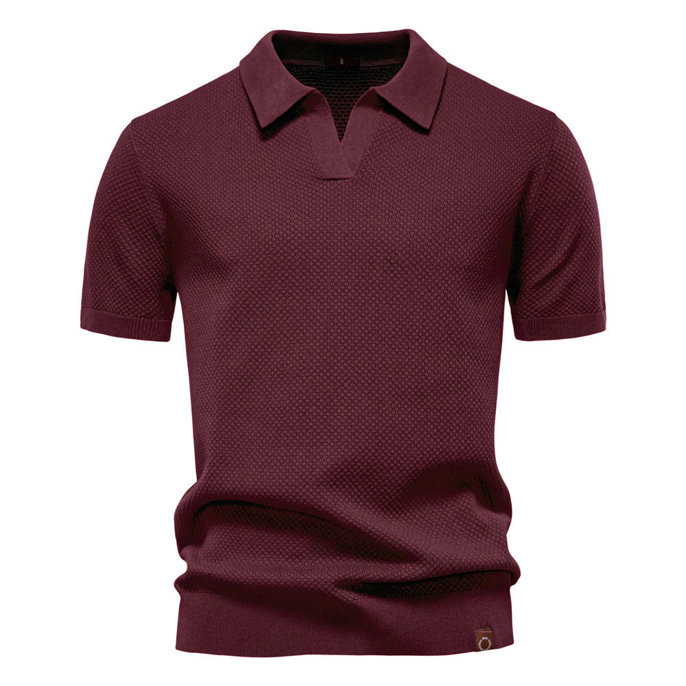 Ethan | Textured Polo