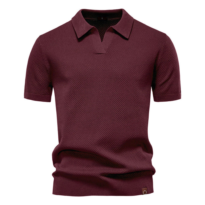 Ethan | Textured Polo