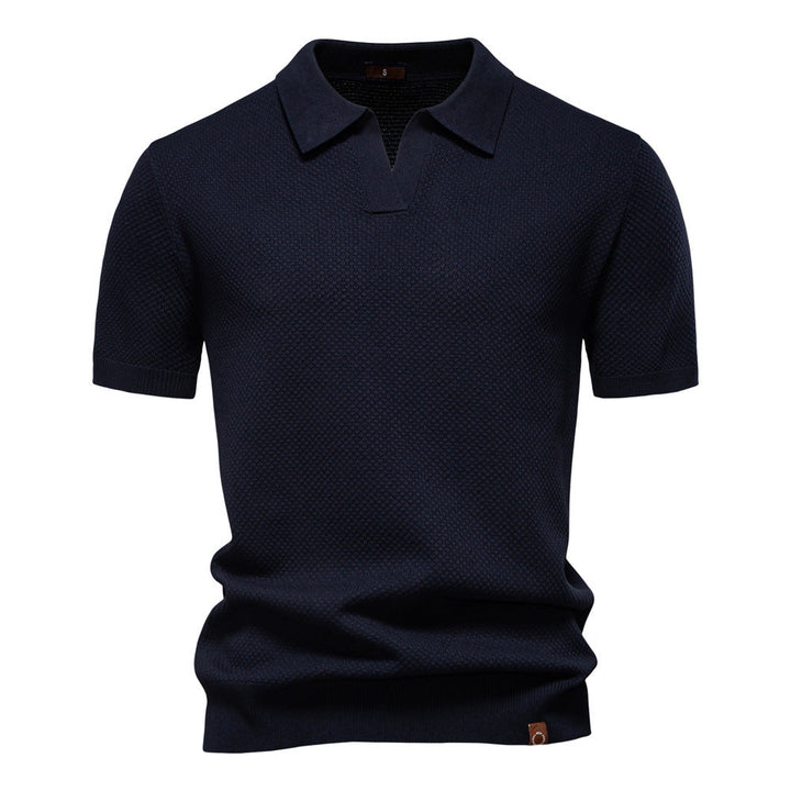 Ethan | Textured Polo